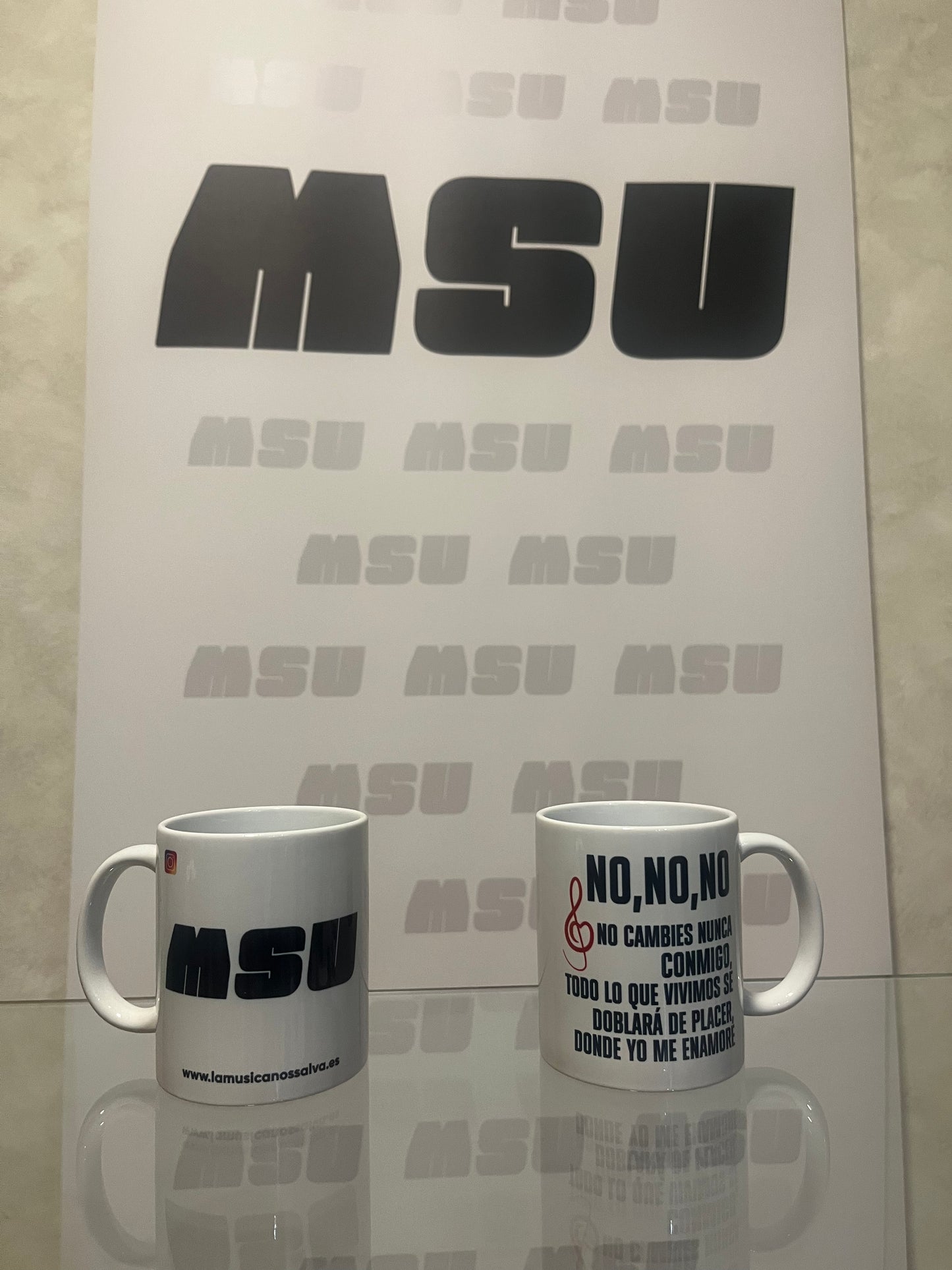 TAZA NO CAMBIES NUNCA CONMIGO